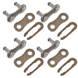 Single Speed Bike Chain/Bicycle Chain Missing Link, 4 Pair