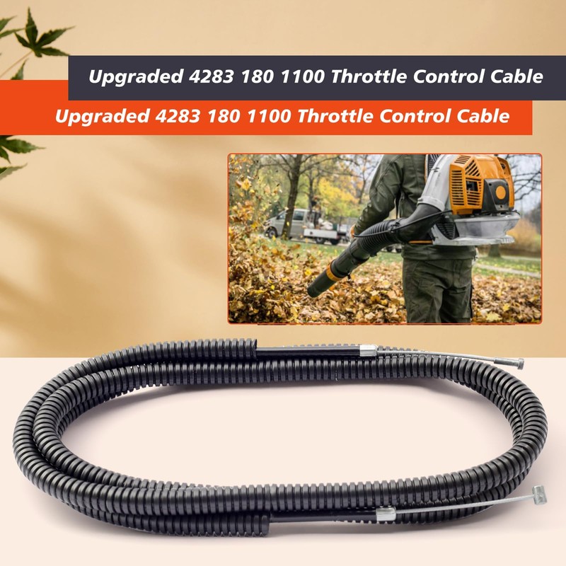 Mhrxusd 4283 180 1100 Throttle Control Cable Replacement for Stihl