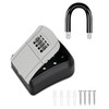 Portable Key Lock Box,Key Holder Safe Security Lock Box for