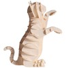 Fridolin 3D Paper Model Cat White