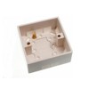 Deep Plastic Single 1 Gang Surface Mounted Back Box 47