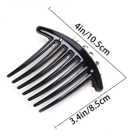 4 Pcs Pearls Hair Side Comb Womens Girls Rhinestones Flower Hair Combs Pins Hair Accessories Vintage Wedding Headpieces Hair Tools Hair Accessory 4pcs Pearls Hair Side Comb Crystal Decor Plastic