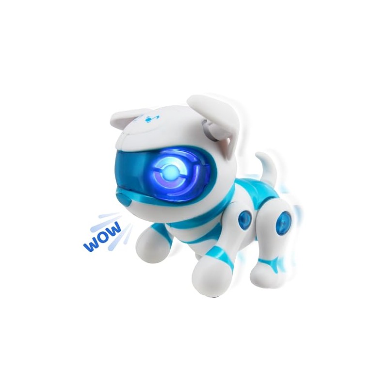TAMAGOTCHI Teksta Newborn Interactive Robot Dog, Jump, Run and Order