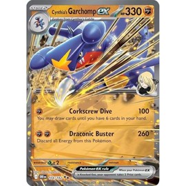Pokemon - Cynthia’s Garchomp ex 104/182 – Destined Rivals – Double Rare – Foil Card