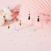 SUNNYCLUE 200pcs 29mm Feather Beads Resin Feather Charms Large Feather