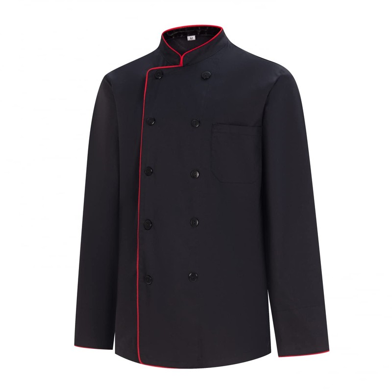 MISEMIYA - Ref.842B Men's Chef's Jacket - Hospitality Uniform, Chef's