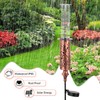 VEWOGIFT Rain Gauge Outdoor, Solar Rain Gauges for Yard, Freeze