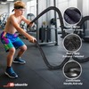 Brobantle Battle Rope 1/1.26/1.5/2 Inch Diameter,Pink 30FT/40FT/50FT Exercise Workout Ropes