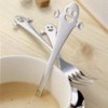 Nagao Ciao Dessert Spoon Dessert Fork, Set of 2, Made