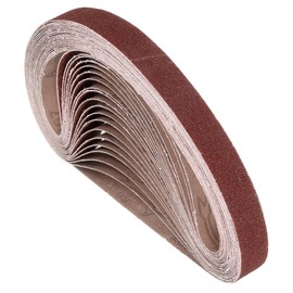 Kozelo 20 Pcs Sanding Belts 1 x 30 Inch 60 Grit Aluminum Oxide Abrasive Sandpaper for Belt Sander Metal Grinding Wood Working Weld Rust Removal