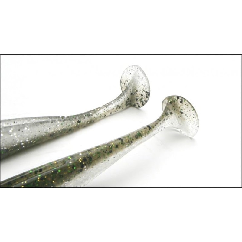 Keitech Easy Shiner 3" #370 Clear Silver Glow