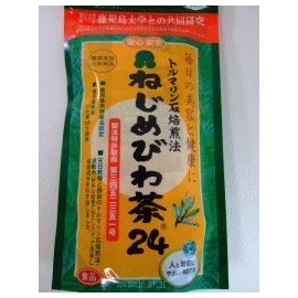 Screw Weed Biwa Tea, 0.07 oz (2 g) x 24 Packets, 6 Bags Set