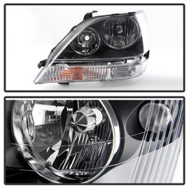 ACANII - For Blk 1999-2003 Lexus RX300 Headlights lamps Lights Driver + Passenger Side 99 00 01 02 03