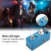 Digital Chip Effect Pedal Metal Blue Guitar Transpose Effects Pedals