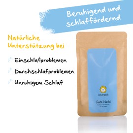 Löwenkind Good Night Pads Refill Pack of 10 (2 Pieces) - Natural Support for Sleep Problems