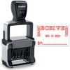Trodat 5430 Professional Self-Inking Date Stamp with Received - Red