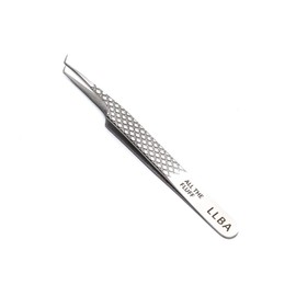 LLBA Lash Tweezer Professional Volume False Lash Application Tool | Multi Shapes & Purposes Tweezers | Non-Slip Grip Tweezers for Volume, Isolation & Classic Lashes (Silver, All The Fluff Volume)