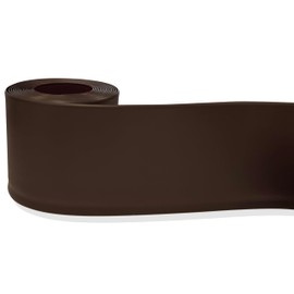 PRO FLEX Dark Brown Vinyl Wall Base Ultra Thick (1/8 inch), 4 inch X 80 ft Non Glued Wall Base Trim Durable and Flexible - Easy Install Vinyl Floor Base That Resists Scuffing and Cracking