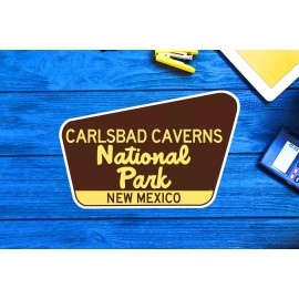 Carlsbad Caverns National Park New Mexico Sticker 3.75" Vinyl Decal