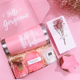 Birthday Pamper Gifts for Women, Unique Self Care Package Relaxation Spa Bath Set for Her, Get Well Soon Gifts for Women, Ladies Pamper Hamper Birthday Gifts Presents for Friends, Sister, Mum, Wife