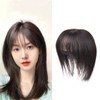 Bangs Wig, Human Hair, Fully Hand Planted, Airy, Ultra-Thin, Ladies,