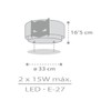 Infantil Dark Hero Superhero Ceiling Light for Kids Black