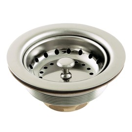 Kingston Brass K111BPN Tacoma Basket Strainer, Polished Nickel