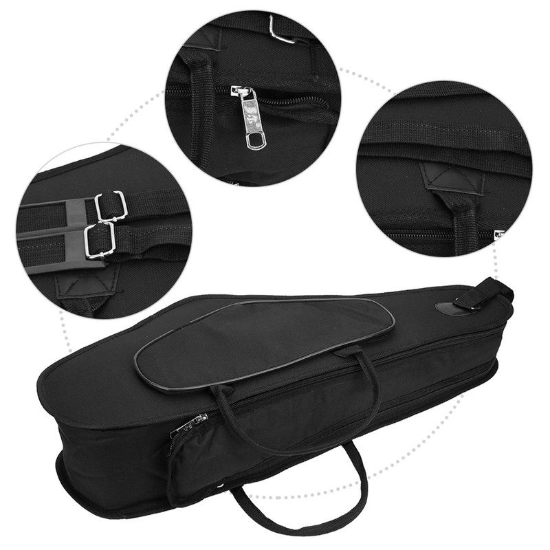 Alto Saxophone E Eb Cotton Bag Waterproof Backpack Carrying Case