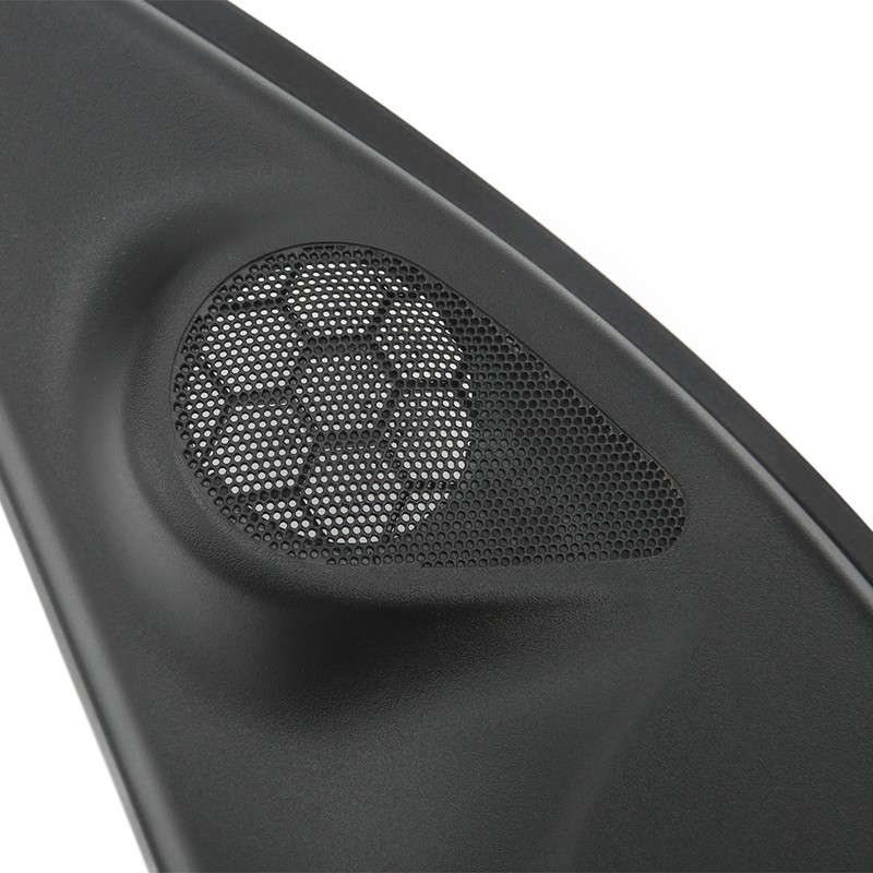Car Tweeter Speaker Cover Trim Rearview Mirror Triangular Panel Interior