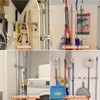 reliahom 2 Pack Broom Holder Wall Mount Mop and Broom
