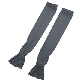 Cogit Fashionable Layered Style Cover Up To The Back Of The Hand PRECIOUSUV Cool Reveaded Arm Cover, Dark Gray