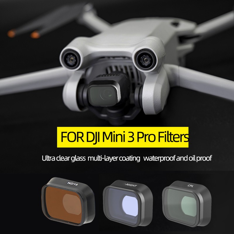 Drone Camera Lens Filter Set CPL Filter ND16 Filter Night