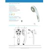 Speakman VS-2007 Napa Anystream Multi-Function Adjustable Handheld Shower Head, 2.5