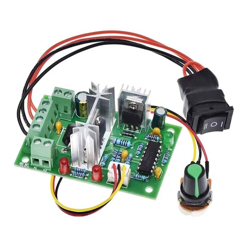 2PCS DC Motor Speed PWM Controller 10V 12V 24V 30V