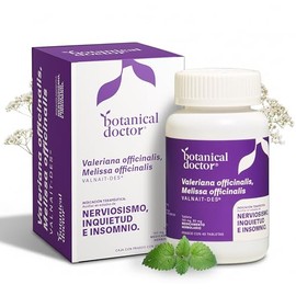 Suplemento Natural de Melissa + Valeriana para un Descanso Natural | Cápsulas para la Rutina Nocturna | Fácil de Digerir | Ingredientes Naturales