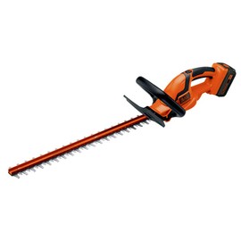 BLACK+DECKER 40V MAX Hedge Trimmer, Cordless, 24-Inch Blade, Battery and Charger Included (LHT2436) | BLACK+DECKER