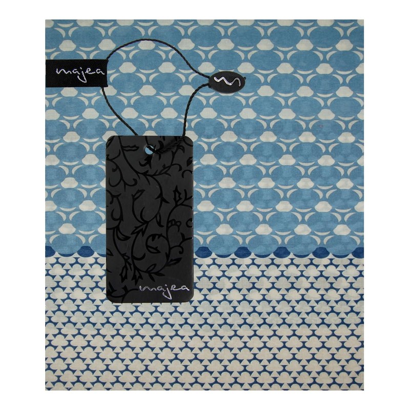 Majea 880021 Women's Loop Scarf, Blue 3, 180 x 90