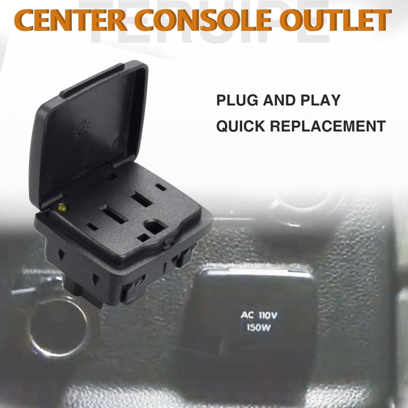 BC3Z-19N236-A Socket Assembly for Ford Lincoln Center Console Rear AC