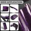 Lypumso Purple Forged Carbon Fiber Vinyl, Adhesive Wrap Roll for