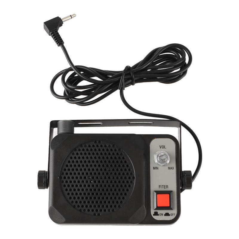 External Speaker Black 8Ω Better Sound Quality Reliable Rugged High