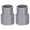 TOP-VIGOR PVC DWV Reducing Coupling 32mm x 40mm Pipe Fitting