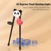 Children Practice Chopsticks, Infants Learn Chopsticks, Children eat Utensils (Orange