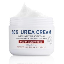 Urea Cream 40%, Urea Foot & Hand Cream for Cracked Heels and Dry Skin, Urea Lotion for Deep Moisturizing