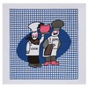 Set of 4 Terry Tea Towels, Vintage Printed Kitchen Dish