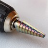 Lichamp Step Drill Bit Set for Metal Sheet Heavy Duty,