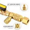 Mudder HVAC Valve Core Remover Installer Tool with Dual Size