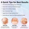 2 Rolls Maternity Belt Pregnancy Belly Support Band Elastic Brace