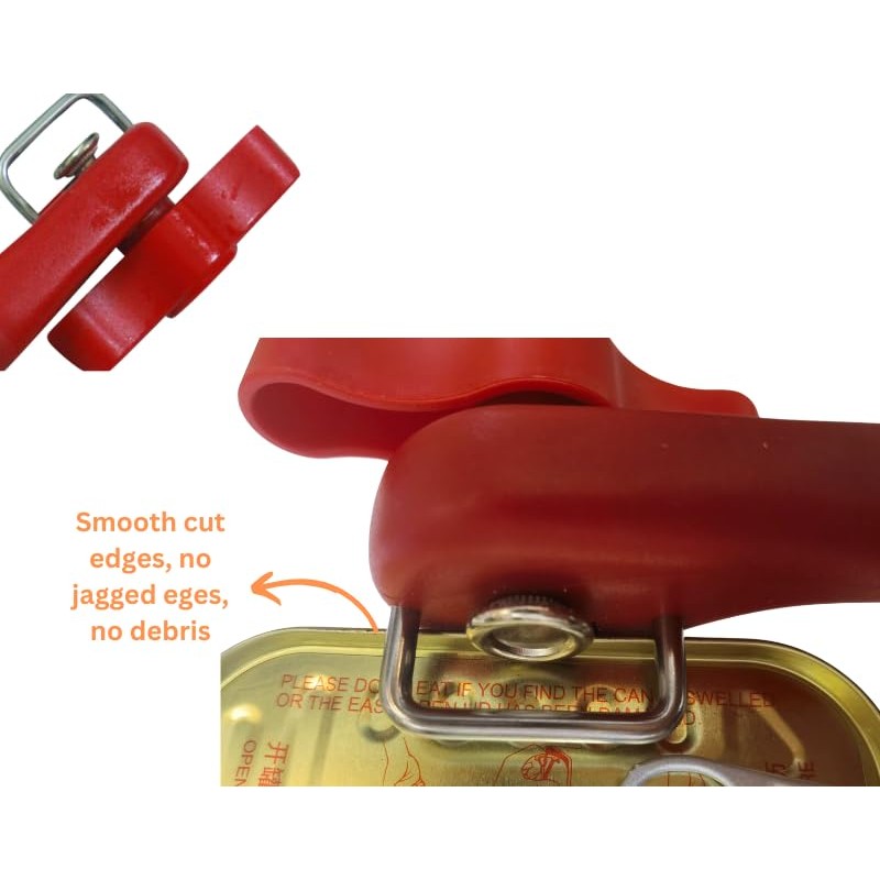 Fan Wu Safe Side-Cut Manual Can Opener – Smooth Edge,