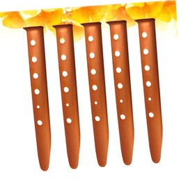 CORHAD Beach Pegs Set 6 Pcs u Shaped Aluminum Tent Stakes for Snow Camping Easy to Hammer for Outdoor