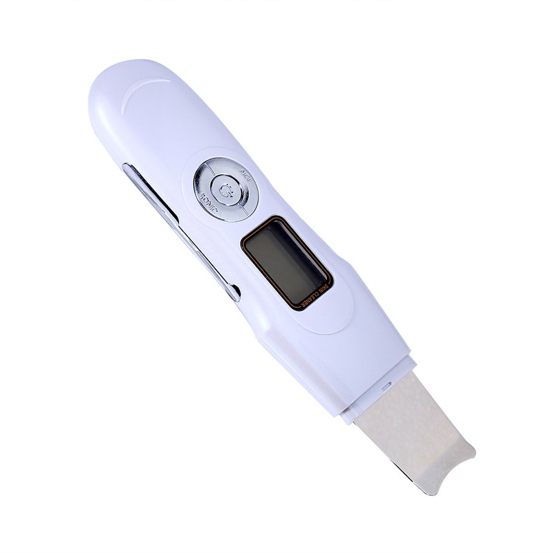 Rechargeable Ultrasonic Facial Skin Pore Clean Scrubber Exfoliator Beauty Machine